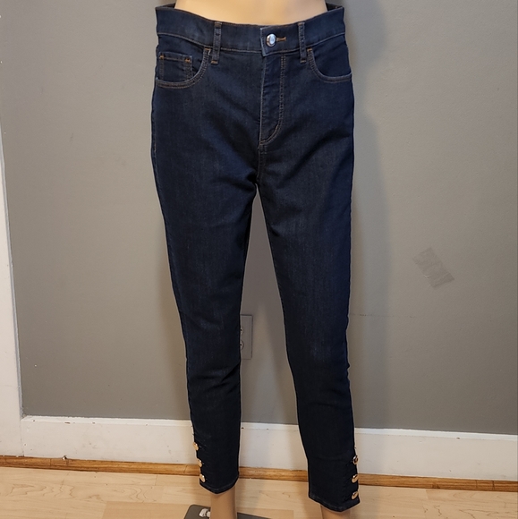 LOFT High Waist Skinny Jeans - Picture 6 of 8